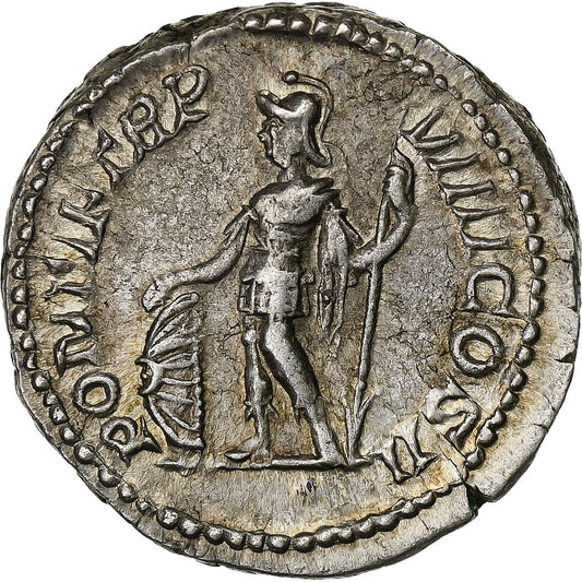 Caracalla, 
  
  dinár, 
  
  206