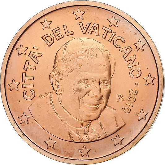 Vatikán,
 
 Benedikt XVI.,
 
 2 euro centy