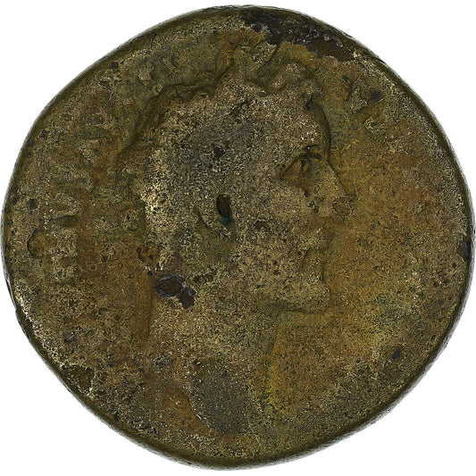 Antoninus Pius 
  
  sestertius, 
  
  138-161
