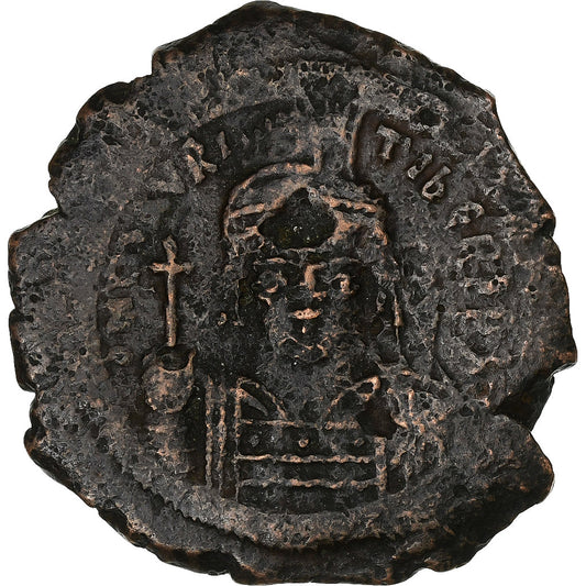 Maurice Tiberius,
 
 Follis,
 
 588-589