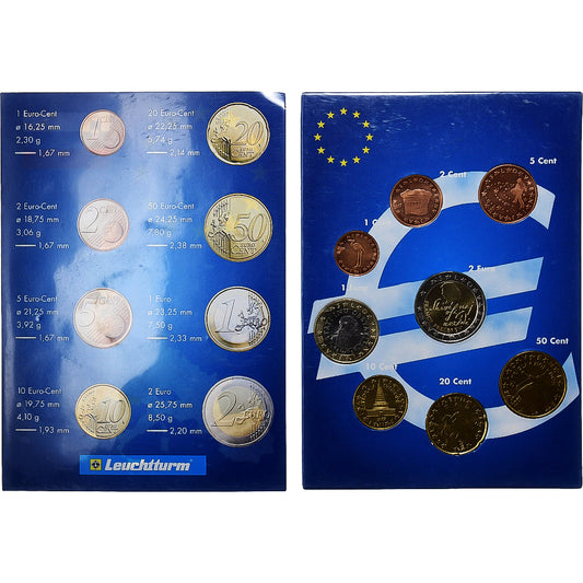 Slovinsko,
 
 Setze 1 ct. - 2 eurá,
 
 2002