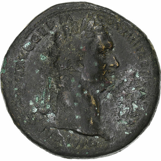 Domitian,
 
 sestertius,
 
 88-89