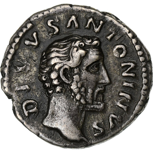 Divus Antoninus Pius, 
  
  dinár, 
  
  161