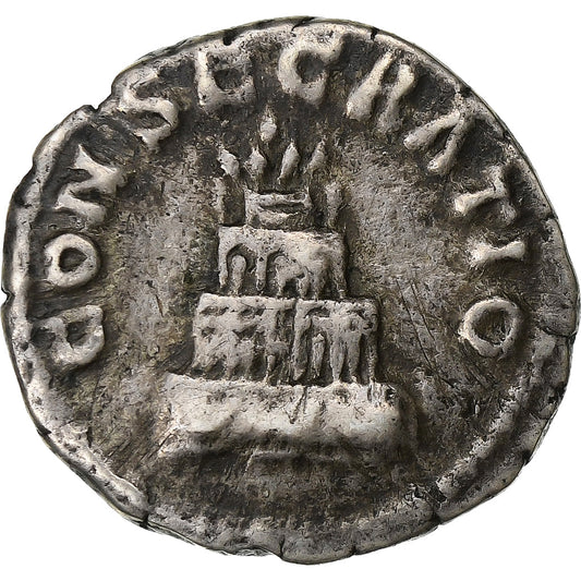 Divus Antoninus Pius, 
  
  dinár, 
  
  161