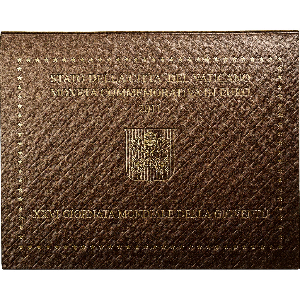 Vatikán, 
  
  2 eurá, 
  
  26. Weltjugendtag