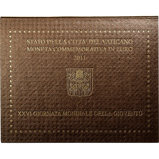 Vatikán, 
  
  2 eurá, 
  
  26. Weltjugendtag