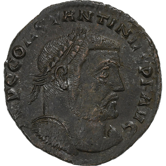 Konštantín I. 
  
  Follis, 
  
  312-313