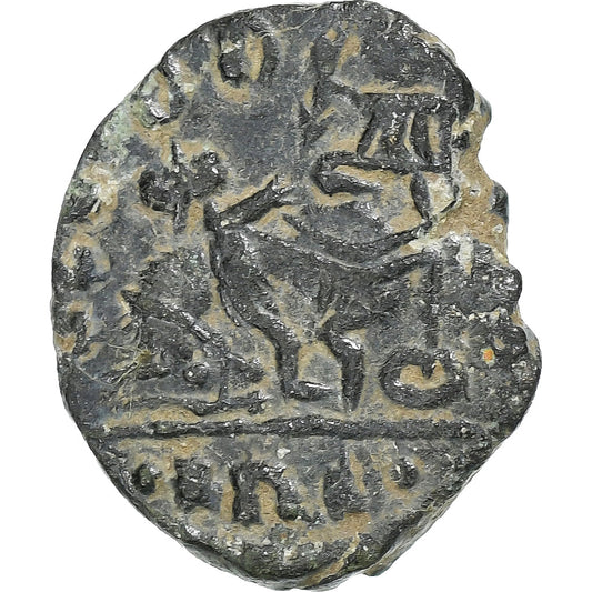 Follis,
 
 4. storočie nášho letopočtu,
 
 Moderná imitácia