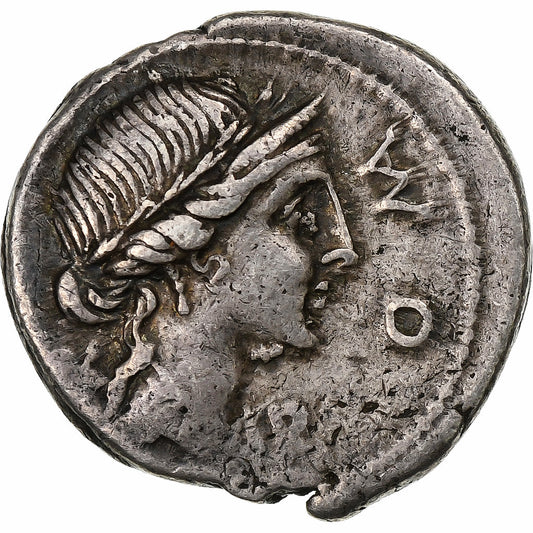 Emilia, 
  
  dinár, 
  
  114-113 pred Kristom