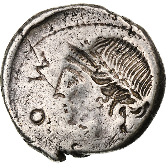 Emilia, 
  
  dinár, 
  
  114-113 pred Kristom