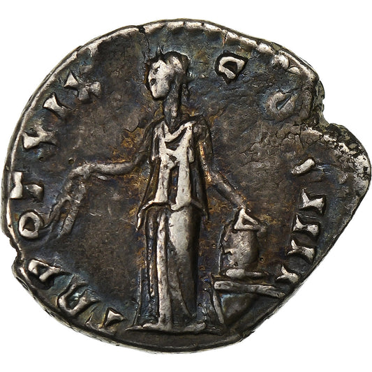 Antoninus Pius 
  
  dinár, 
  
  155-156