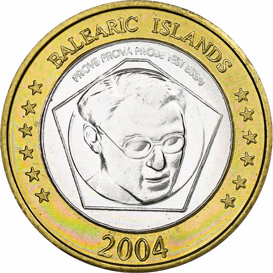 španielčina,
 
 Baleárske ostrovy,
 
 2 eurá