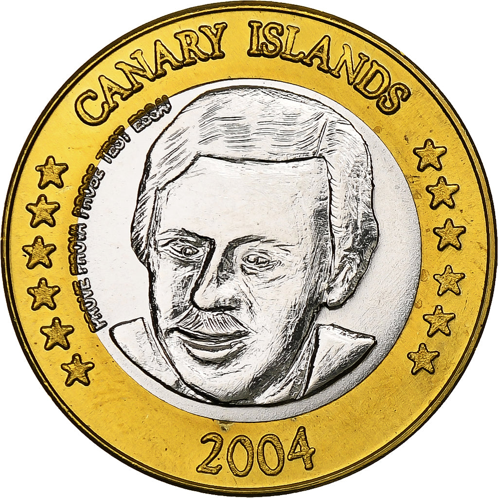 španielčina,
 
 kanársky ostrov,
 
 2 eurá