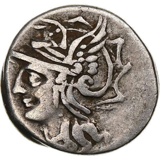Apuleia, 
  
  dinár, 
  
  104 pred Kr