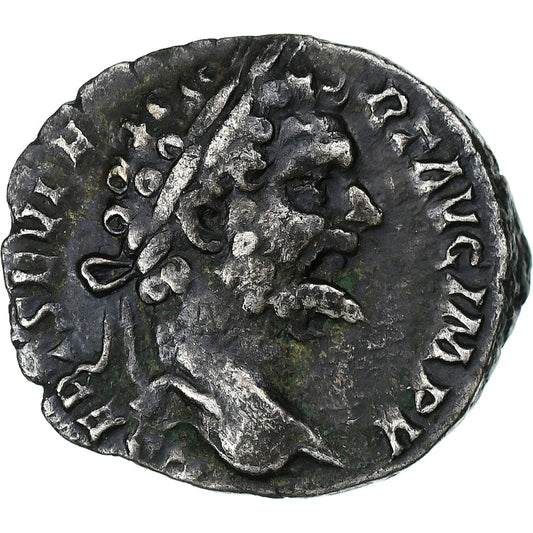 Septimius Severus, 
  
  dinár, 
  
  194-195