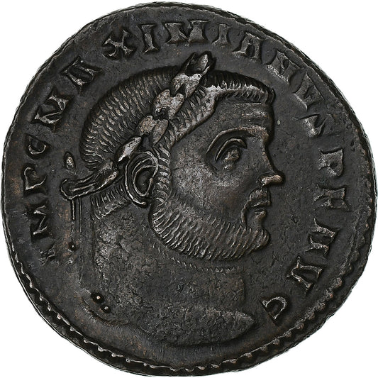 Maximianos, 
  
  Follis, 
  
  300-303