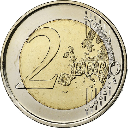 španiel, 
  
  2 eurá, 
  
  Rímska zmluva