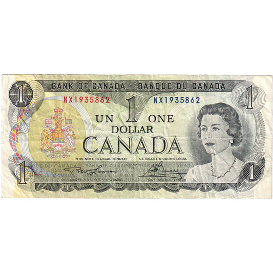 Kanada, 
  
  1 dolár, 
  
  PE (40-45)