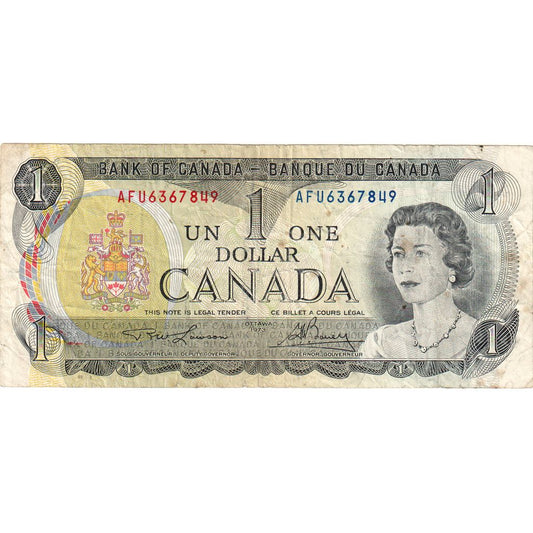 Kanada, 
  
  1 dolár, 
  
  VF (30-35)