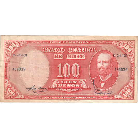 Čile,
 
 100 pesos = 10 kondorov,
 
 WF(40-45)