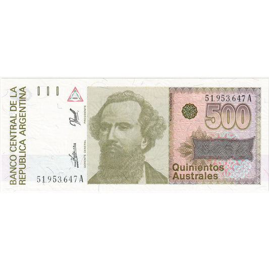 Argentína,
 
 500 Austrálčanov,
 
 UNC (65-70)