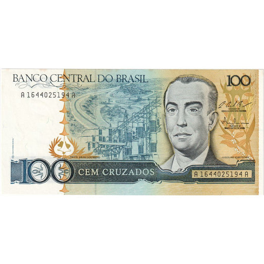 Brazília,
 
 100 križiakov,
 
 UNC(65-70)