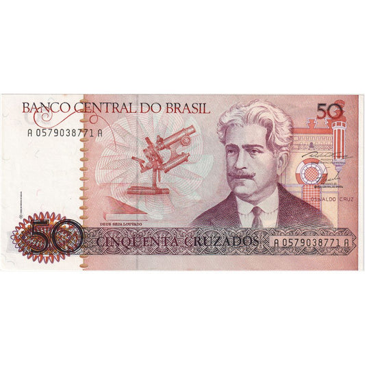 Brazília,
 
 50 Cruzados,
 
 UNC (65-70)