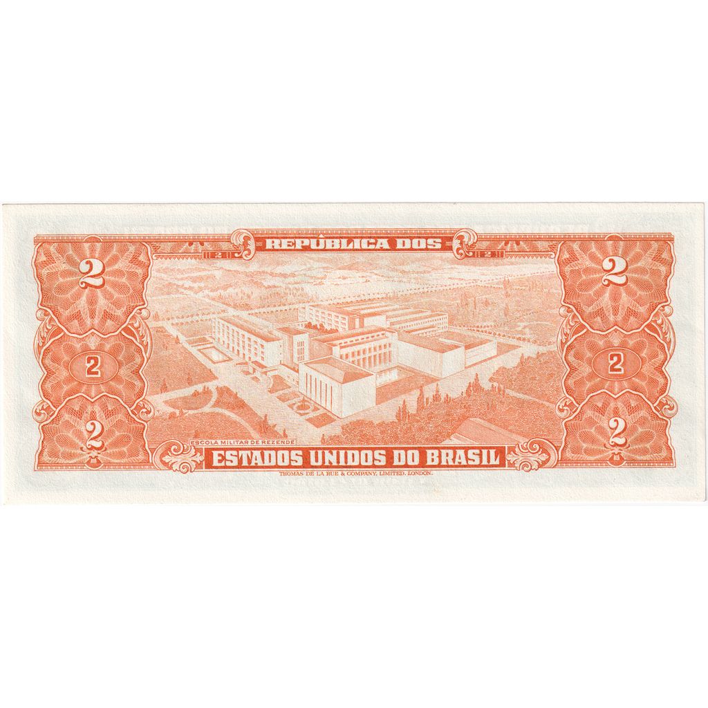 Brazília, 
  
  2 krížniky, 
  
  UNC(63)