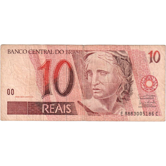 Brazília,
 
 10 realov,
 
 VF (20-25)