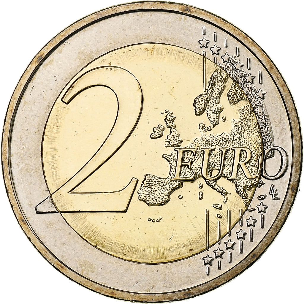 Slovinsko, 
  
  2 eurá, 
  
  Einführung v eurách