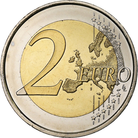 španiel, 
  
  2 eurá, 
  
  Kirchen von Asturien