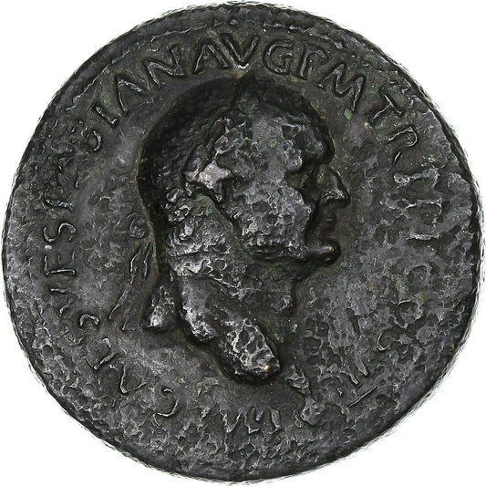 Vespasianus,
 
 sestertius,
 
 71