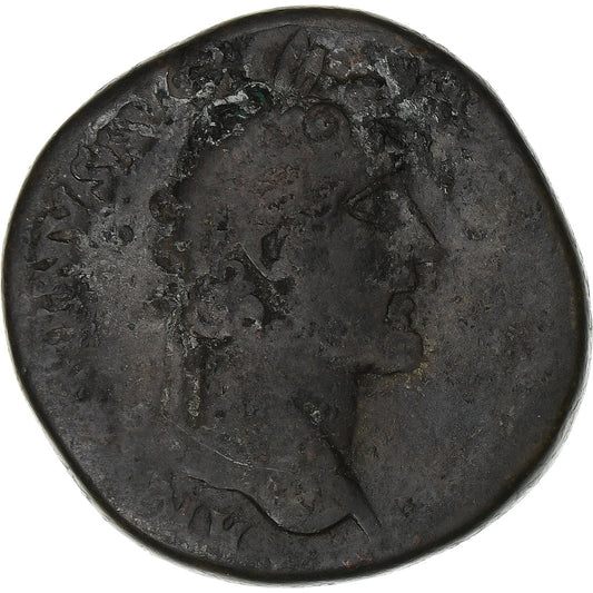 Antoninus Pius 
  
  sestertius, 
  
  140-144