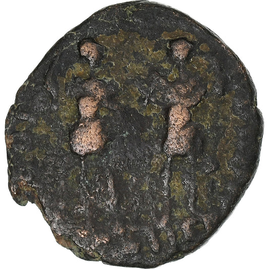 Theodosius II., 
  
  Follis, 
  
  408-423