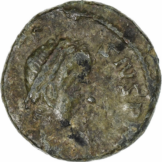 Theodosius I.,
 
 zlomok Æ,
 
 388-393