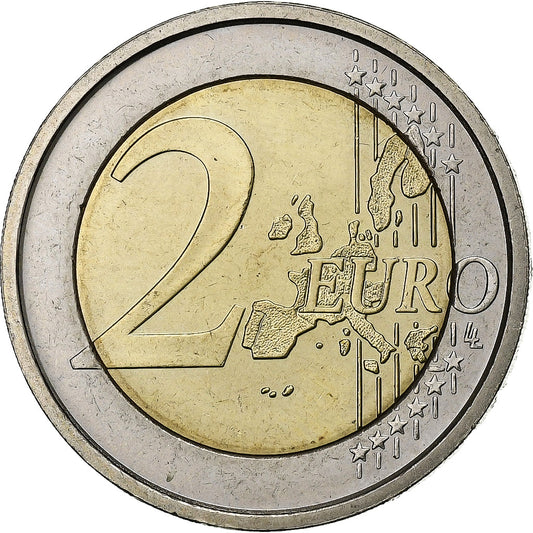 Vatikán, 
  
  2 eurá, 
  
  Grundung des Vaticans