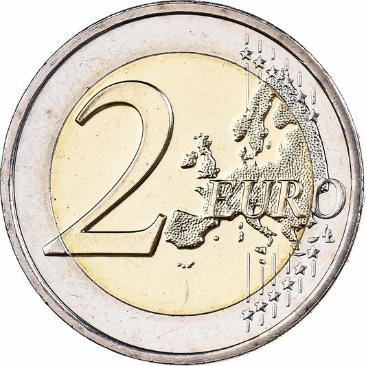 malta, 
  
  2 eurá, 
  
  Malta-Poľsko