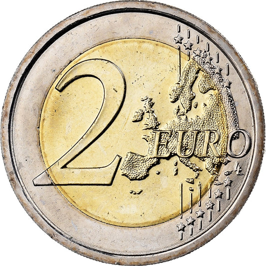 San Marino, 
  
  2 eurá, 
  
  Coloriert