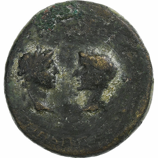 Tiberius a Augustus,
 
 Æ Jednotka,
 
 14-29