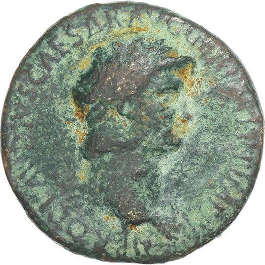 Nero, 
  
  sestertius, 
  
  62-68