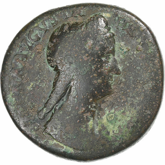 Sabina, 
  
  sestertius, 
  
  136