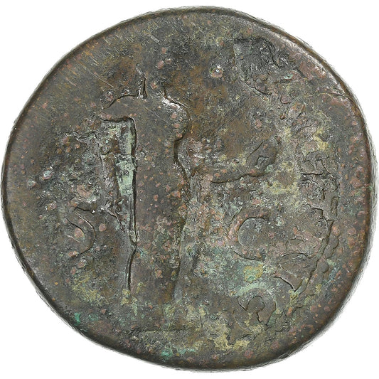 Sabina, 
  
  sestertius, 
  
  136