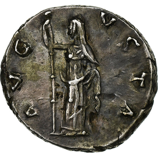 Diva Faustína I.
 
 dinár,
 
 141 pred Kr