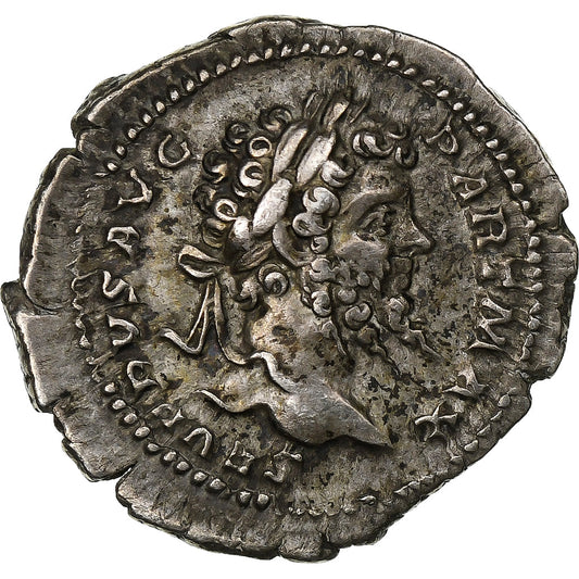 Septimius Severus, 
  
  dinár, 
  
  201