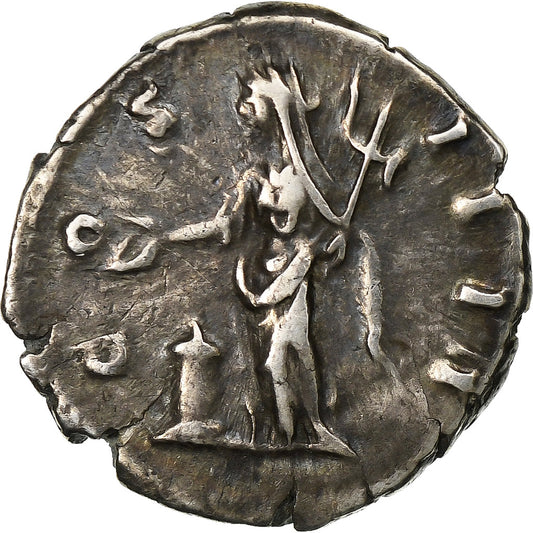 Antoninus Pius 
  
  dinár, 
  
  154-155