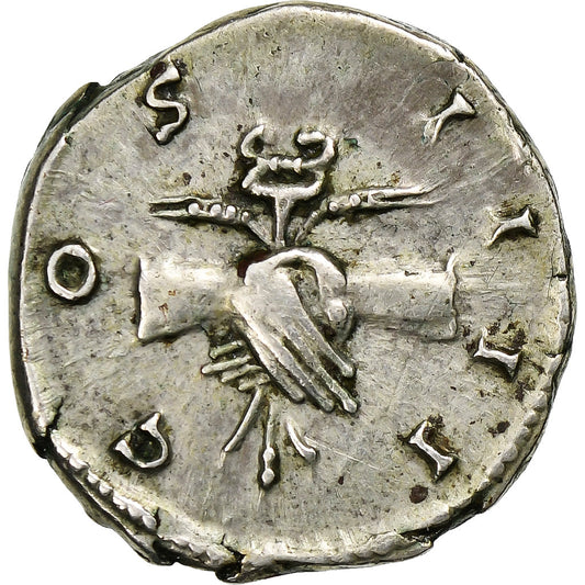 Antoninus Pius 
  
  dinár, 
  
  145-161