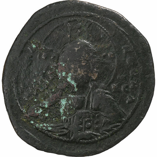 Bazil II a Konštantín VIII.
 
 Follis,
 
 976-1025