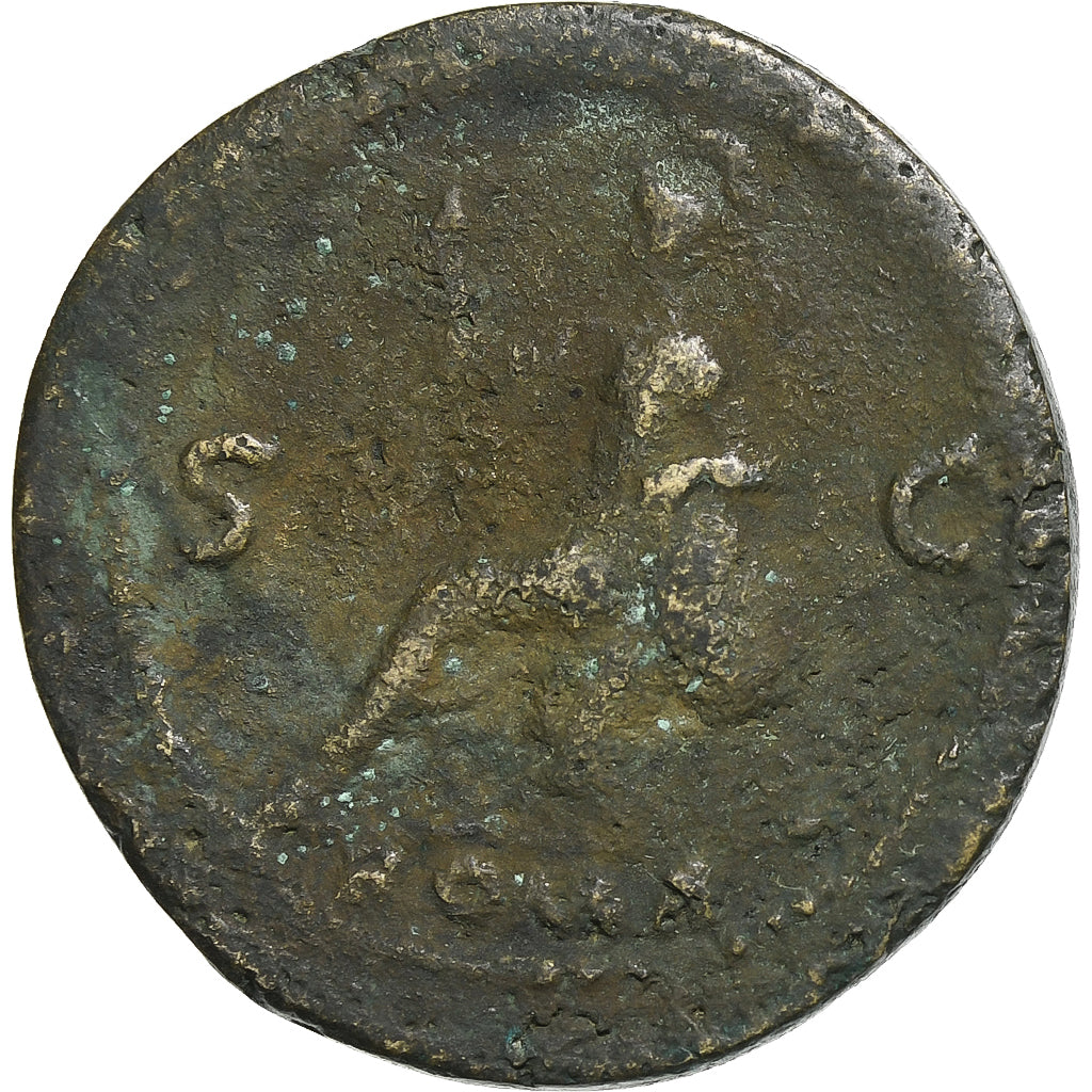 galba, 
  
  sestertius, 
  
  68-69