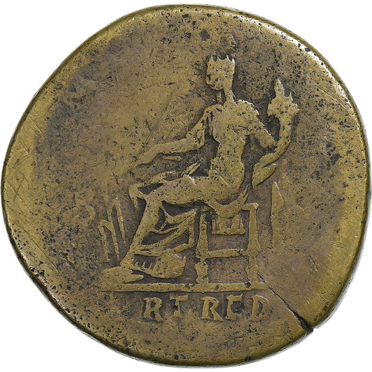 Hadrian,
 
 sestertius,
 
 118