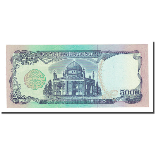 bankovka,
 
 Afganistan,
 
 5000 Afgancov
